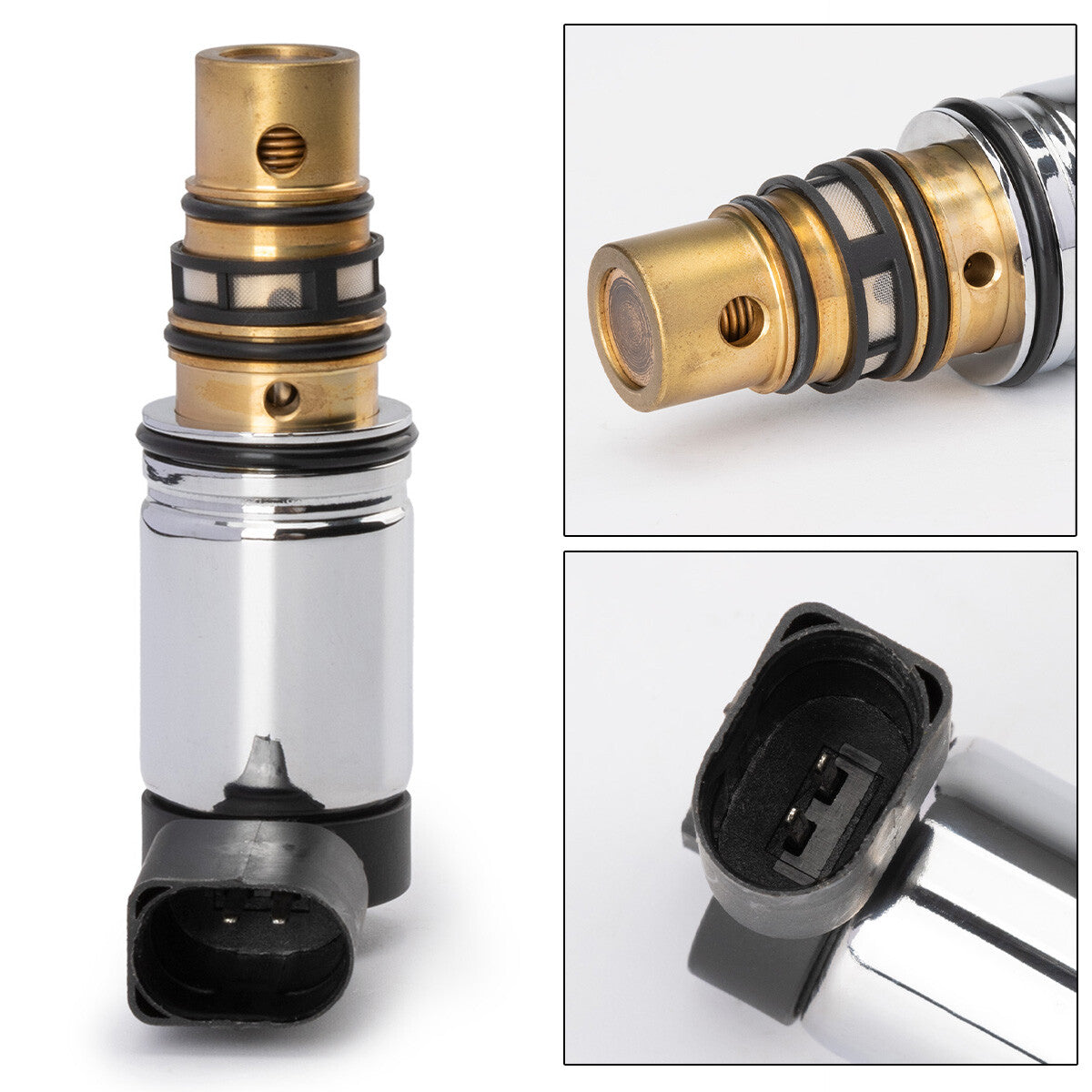AC compressor control solenoid valve suitable for SANDEN BOLT DOWN PXE16 PXE13 for Volkswagen MK5