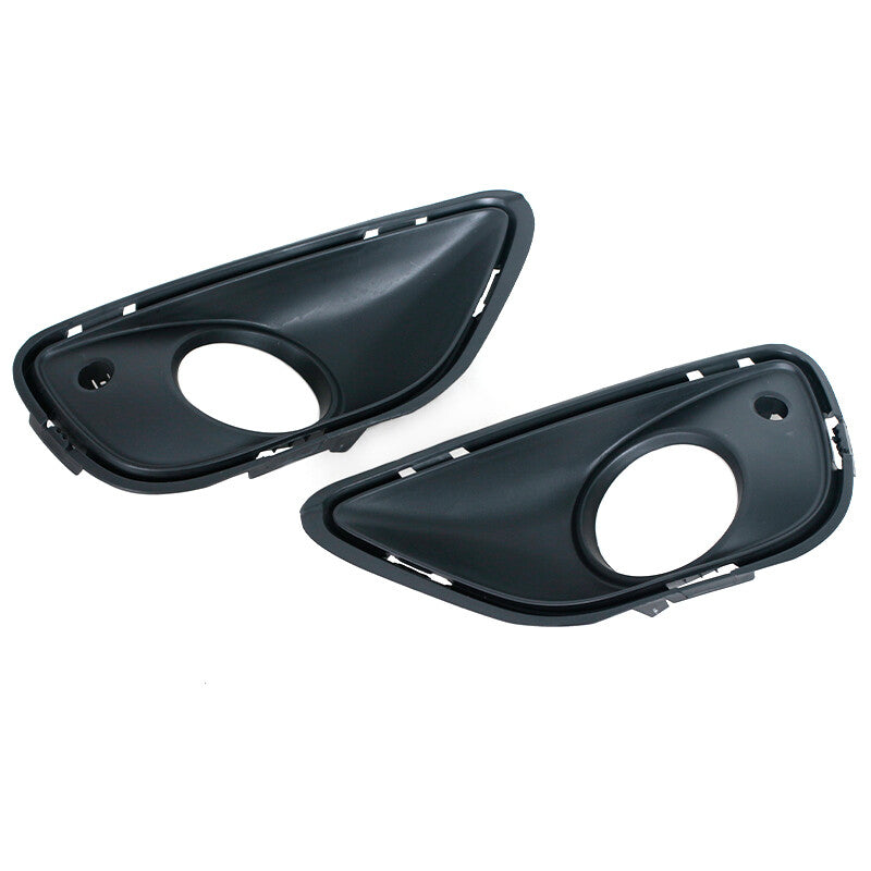A pair of front fog light bezel trim covers for Porsche for Cayenne 2015 2016 2017 2018
