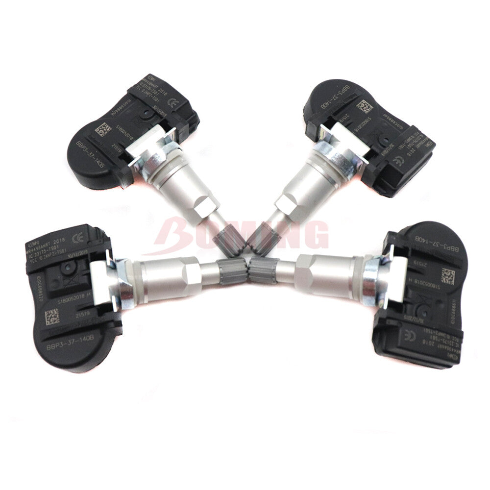 4-Piece Tire Pressure Monitoring System (TPMS) Sensors BBP3-37-140 for Mazda CX-9 and MX-5 (2010-2021)
