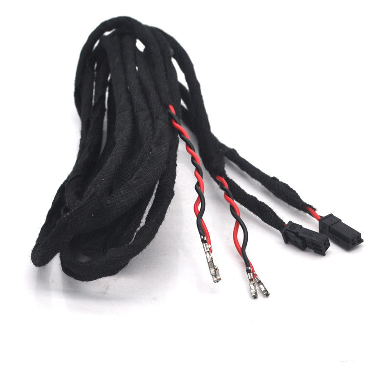 4x Retrofit Door light Cable step courtesy for Bmw E87 E90 E60 E63 E70 E91 E92