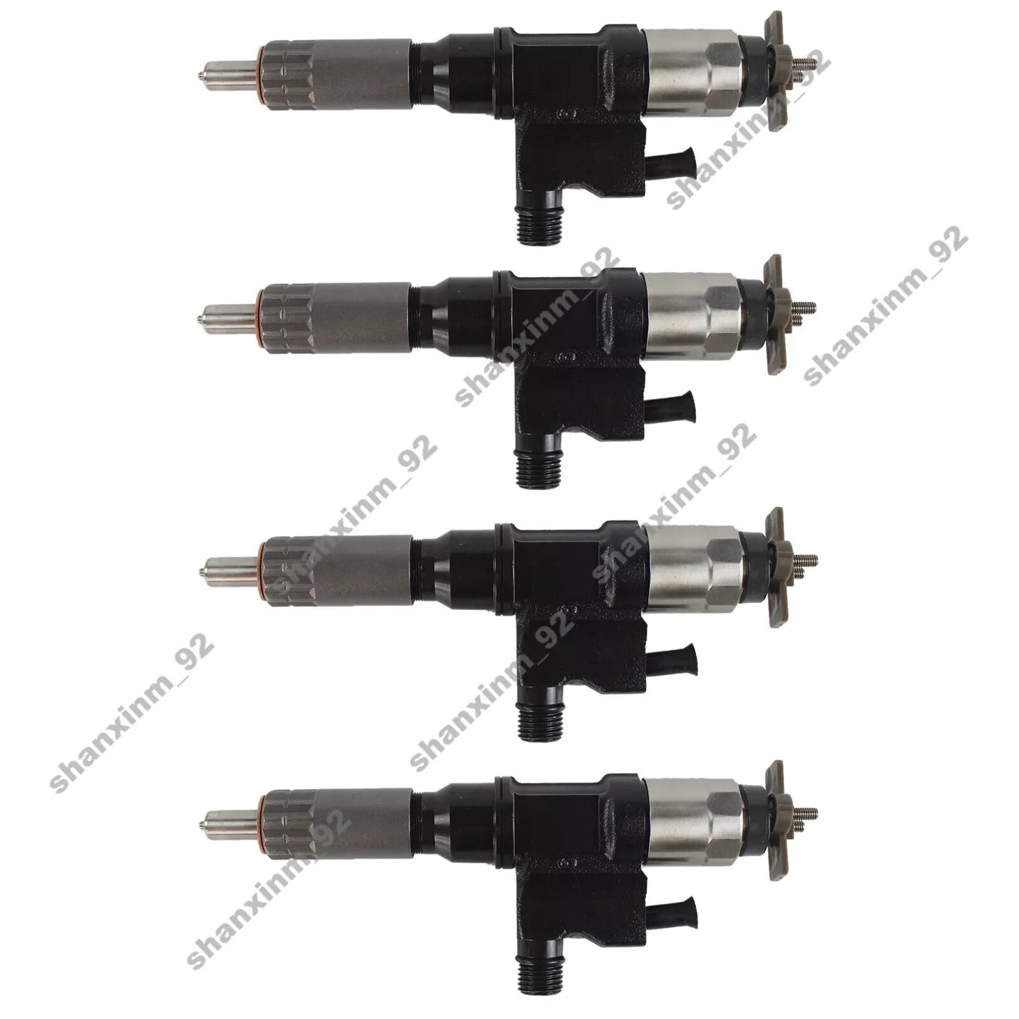 4x Fuel Injectors For 01-07 for Isuzu NPR NPR-HD 4HK1 095000-5471 8-98151837-0