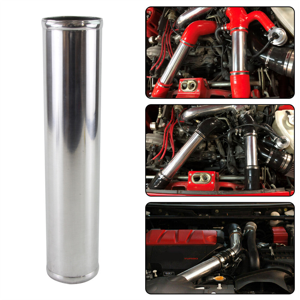 63mm 2.5 inch Aluminum Intercooler Intake Turbo Pipe Piping Tube hose L=300mm