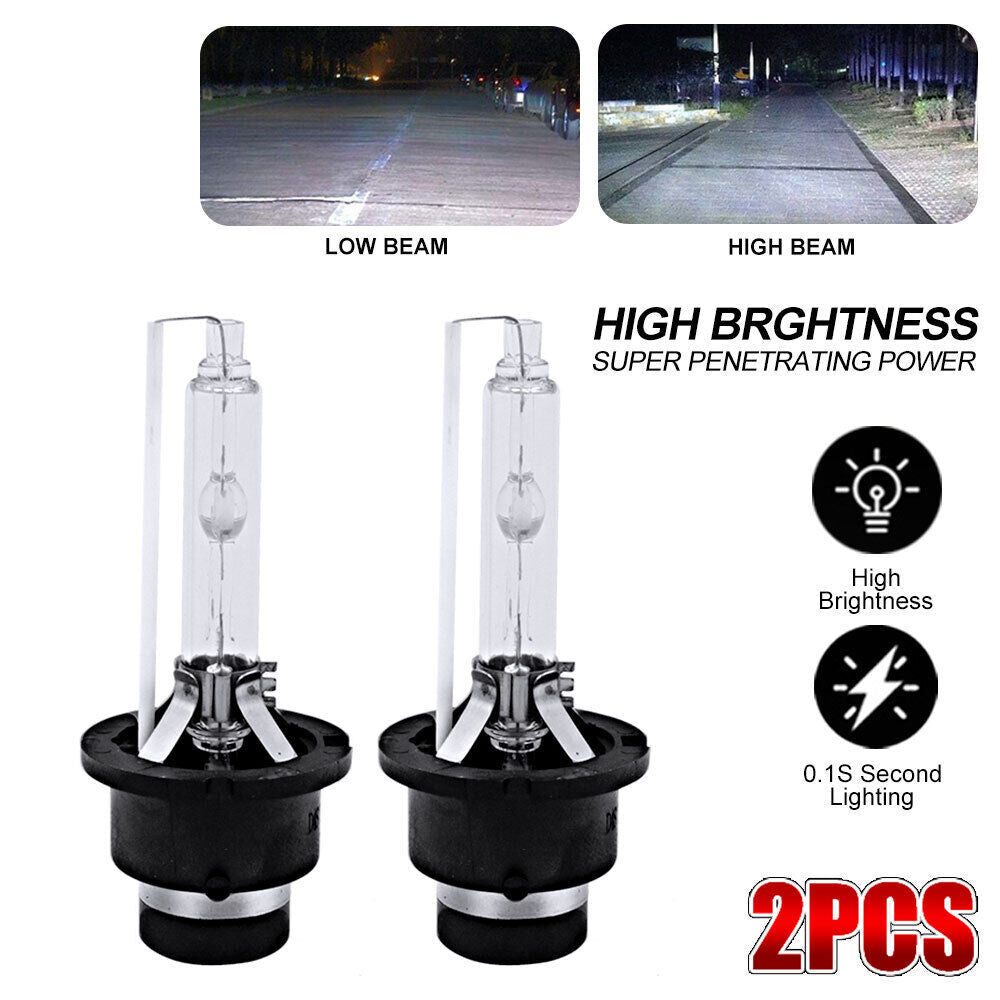 2x HID Headlight Xenon Bulb 35W 6000K D4S for Toyota Estima Import 06-14