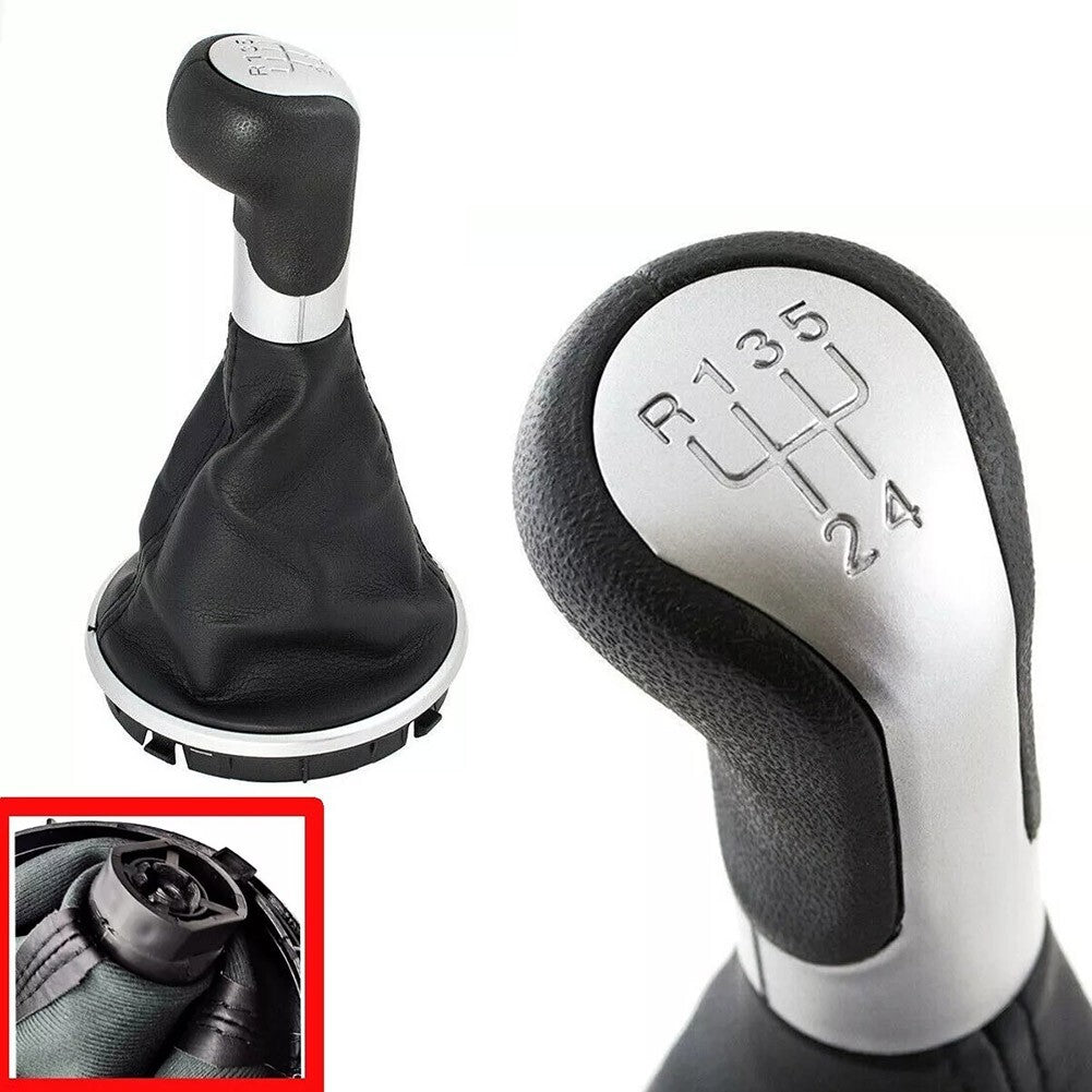 Gear knob and lever cover and case for Skoda for Fabia MK2 for Roomster