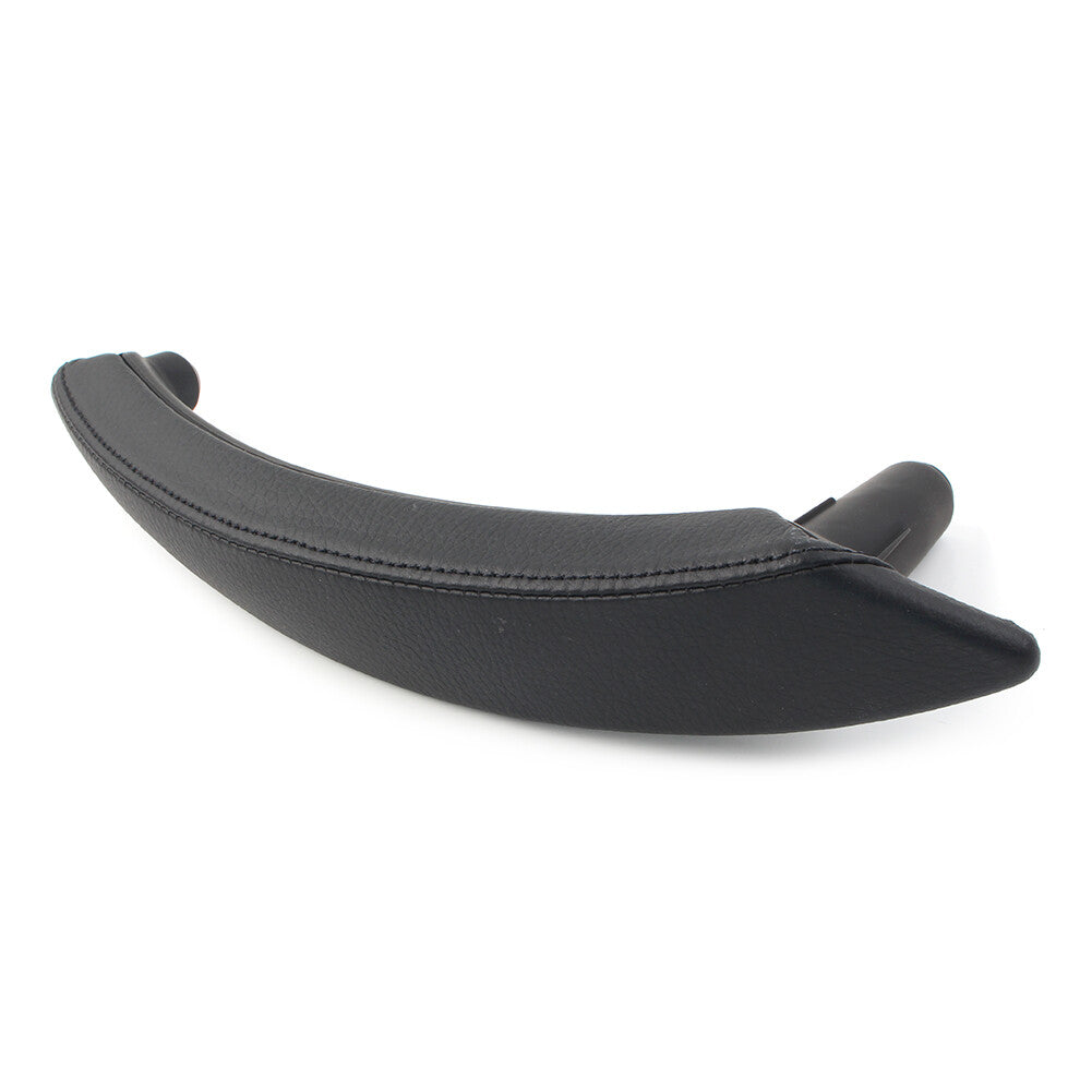 Fit for BMW X5 X6 E70 Black 1x Door Trim Pull Handle Right Side Leather