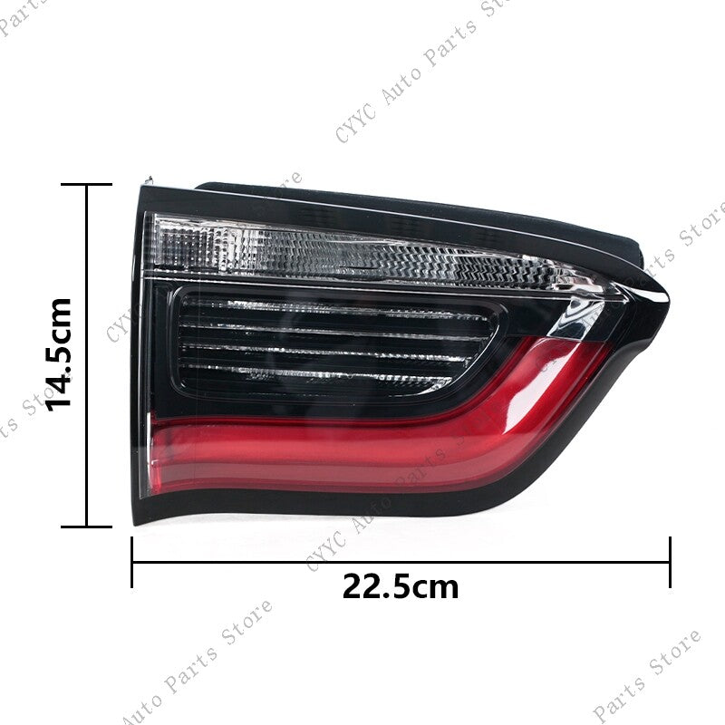 Tail Light Assembly Brake Warning Light Pair for Jeep Compass 2017-2019