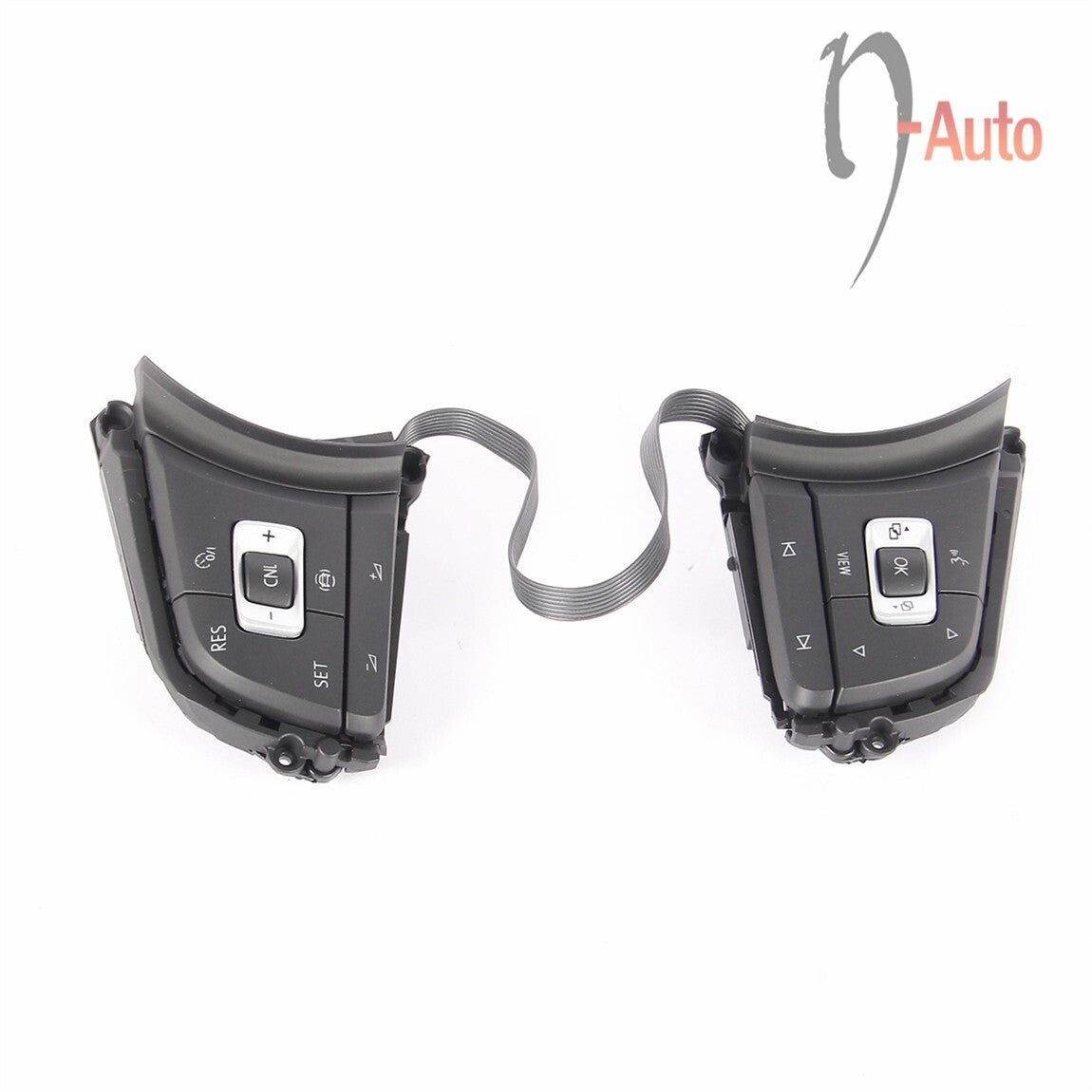 Steering Wheel Cover Multi-function Button Fit for VW for Golf MK7 2017--2020