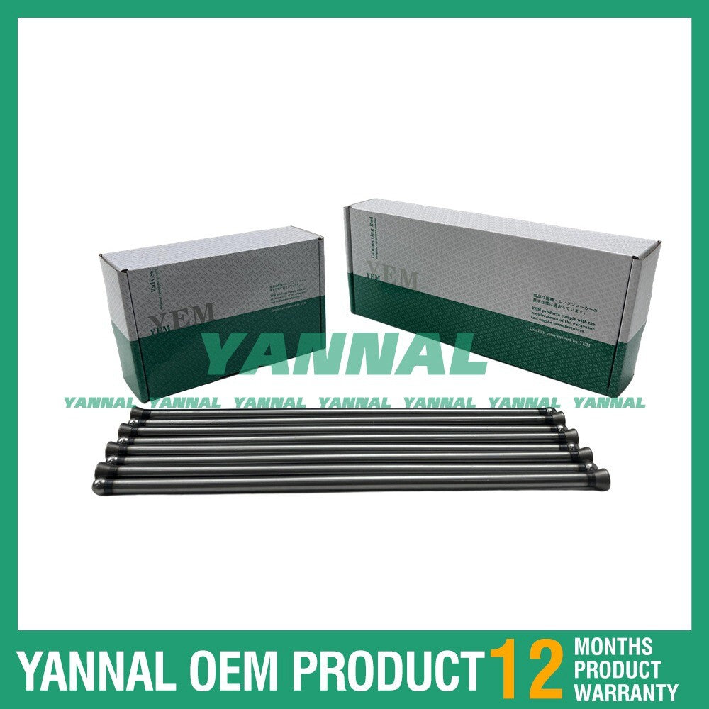 8 new S4Q Valve Push Rods for Mitsubishi Truck and Forklift Engines