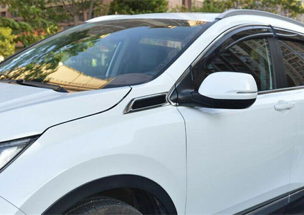 2X for Honda CR-V 2017-2022 Chrome Fender Side Body Emblem Hood Trim Decor Cover