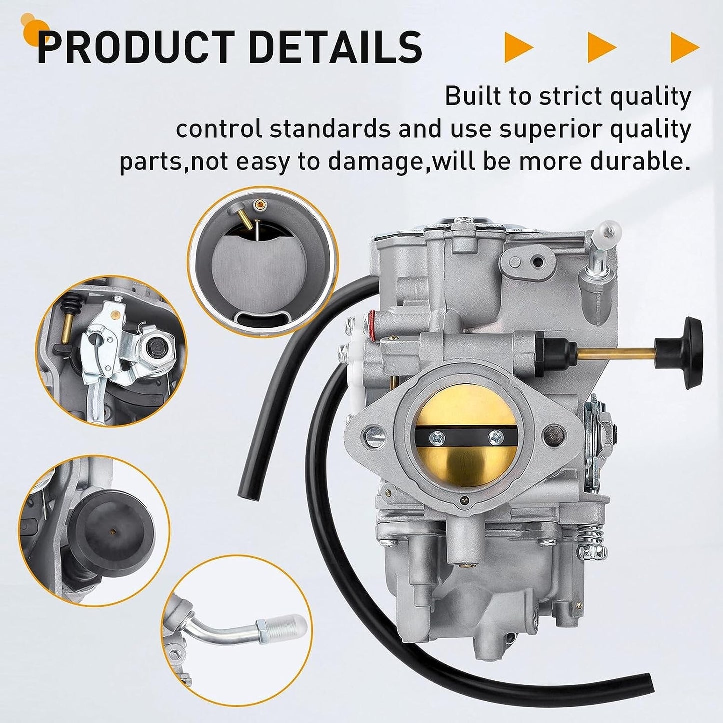 YFM350 Carburetor for Warrior 350 Big Bear 350 YFM350 1996-1998 Moto 4 350 Wolve