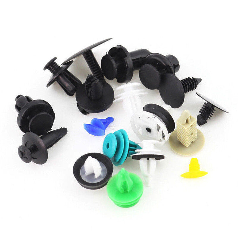620-piece pack, 24-yard, 4-layer plastic fasteners for car bumpers and mudguards - repair parts clip