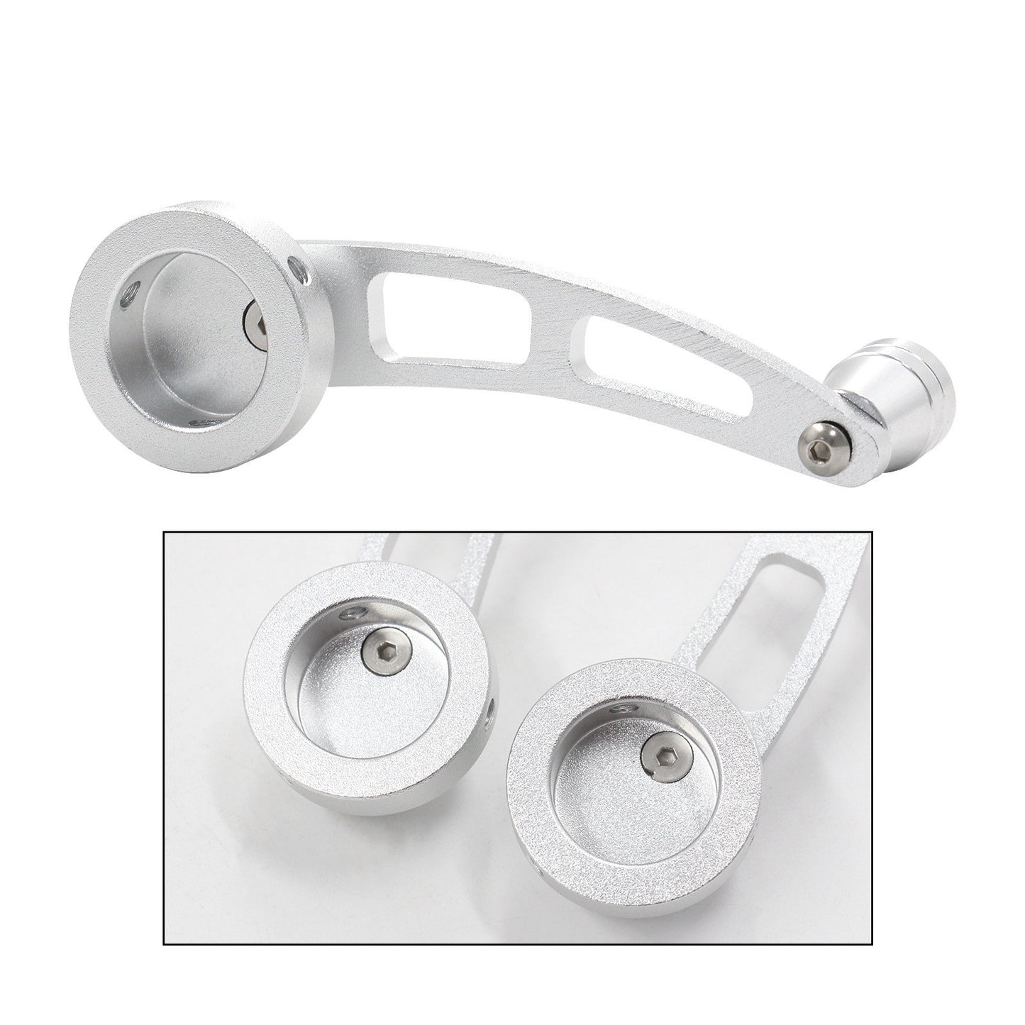 Car window crank winding machine, aluminum car and truck door and window crank winding machine