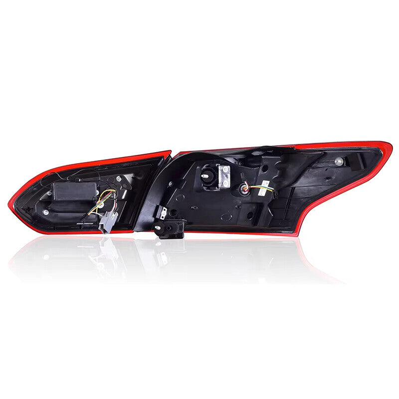 4PCS Rear Lamp LED Tail Light Turn Signal Lamp for Ford Focus 2015 2016-2018