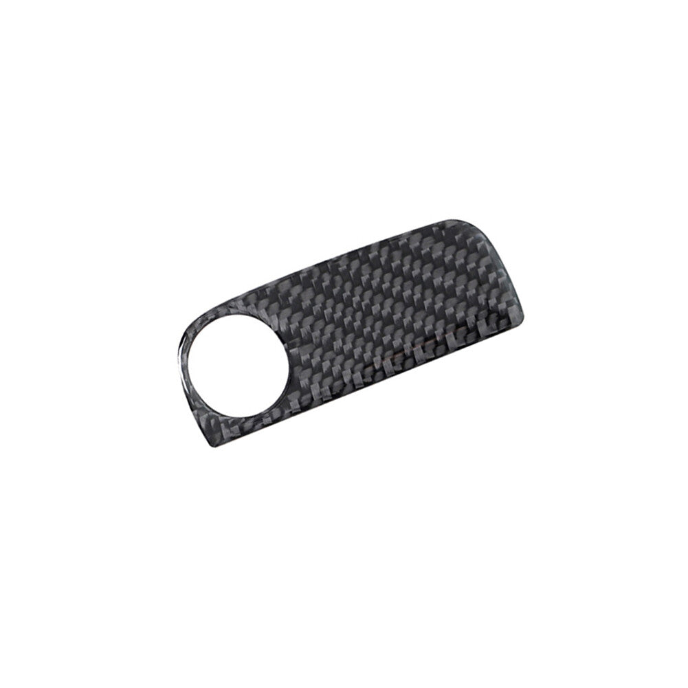 Carbon fiber passenger storage switch trim for Porsche 718 2016-2022