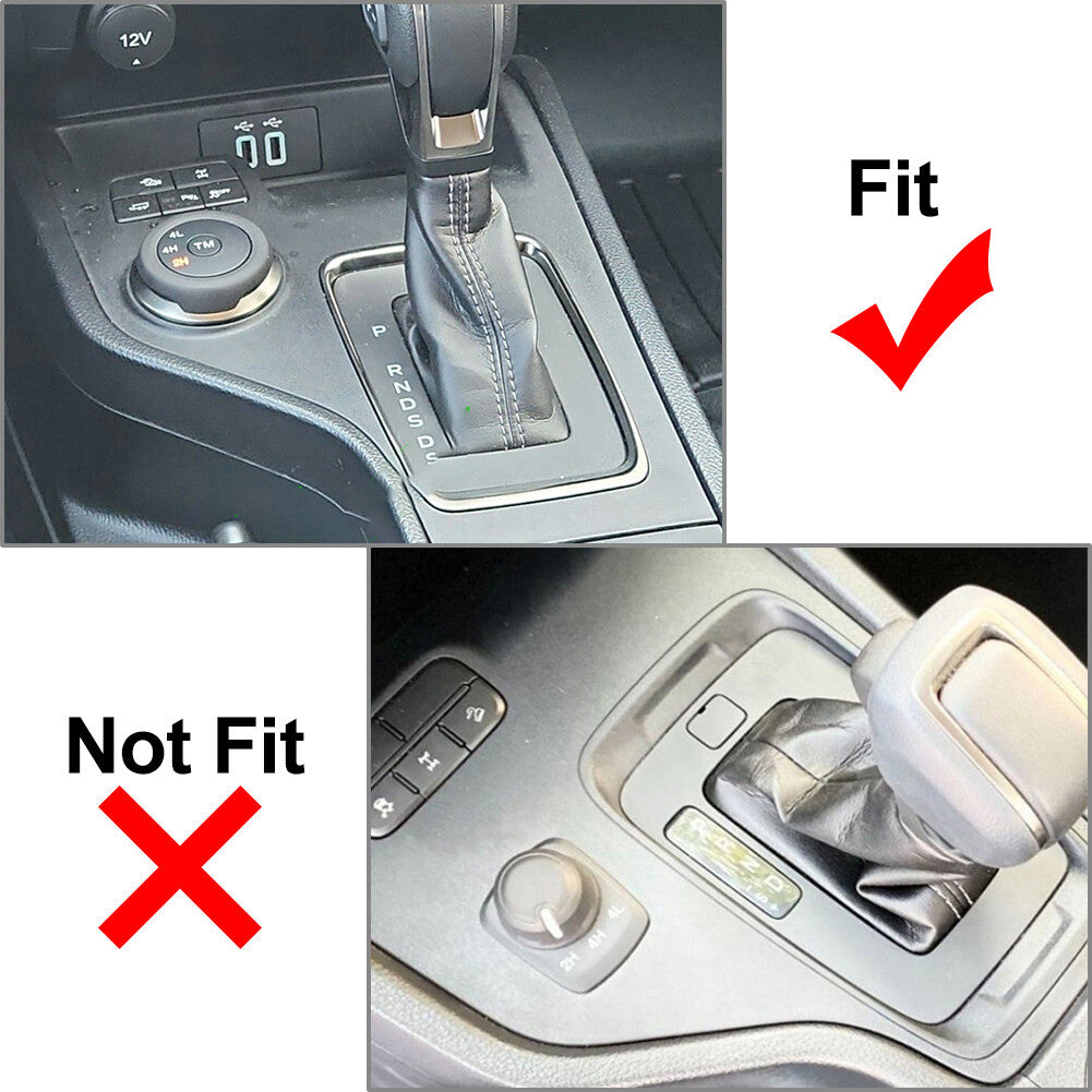 Carbon Fiber Gear Shift Panel Cover Trim for Ford Ranger Sport 2015-2022 2019