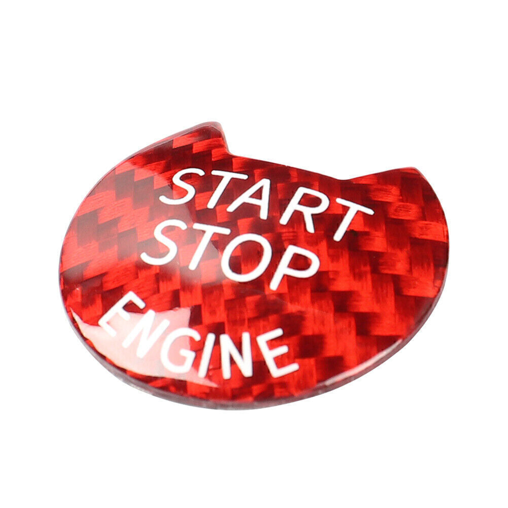 Red Engine Start Stop Push Button Cover for Nissan for Infiniti Q50 Q60