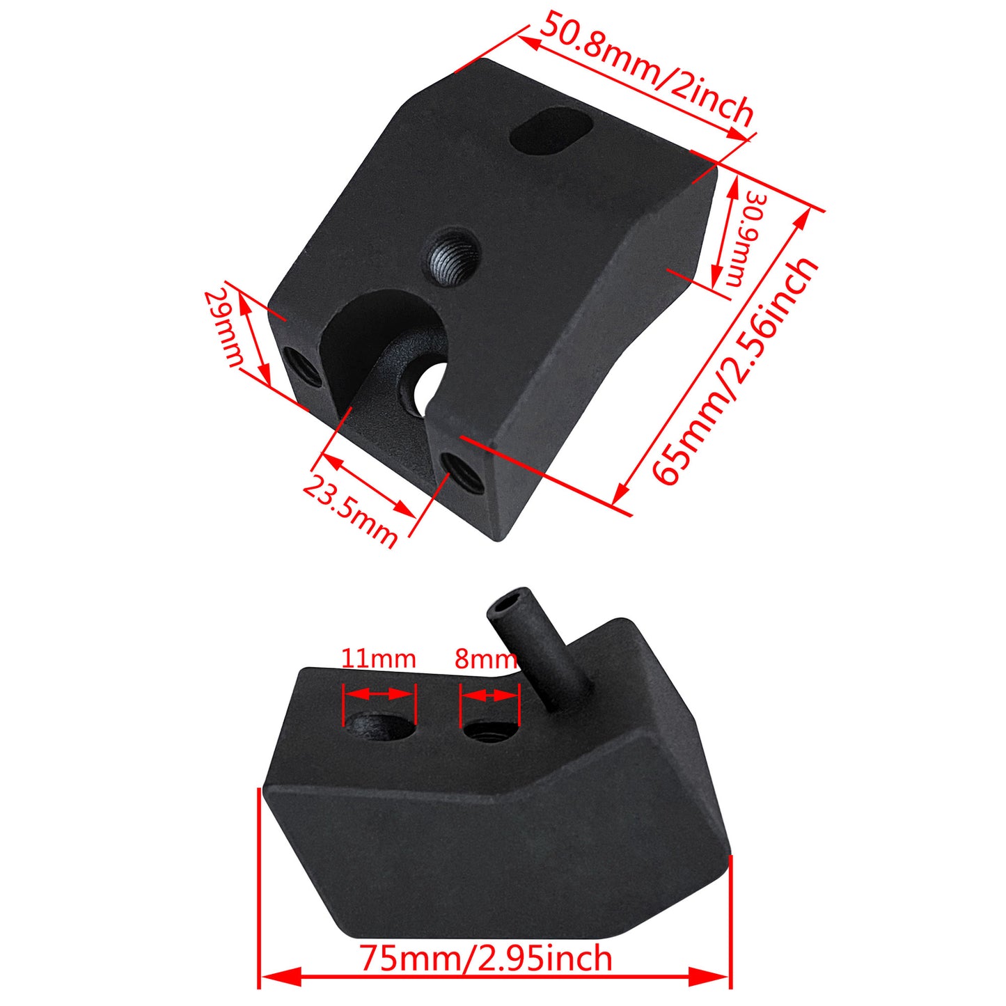 4PSC Front for Seat Spacers 1-1/4 Front for Seat Recline Lift for Toyota Tacoma for Lexus