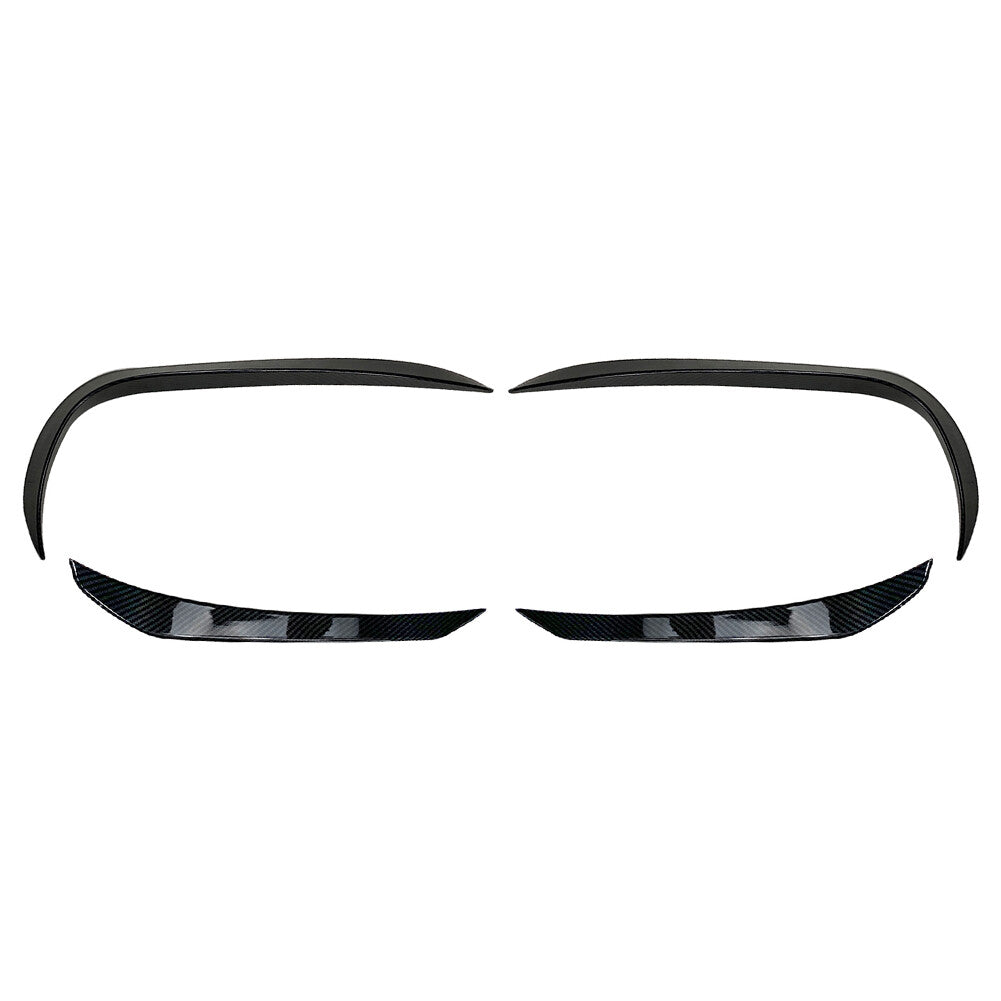 Carbon Fiber Front Bumper Lip Splitter Spoiler for Mercedes-Benz GLB X247 20-21