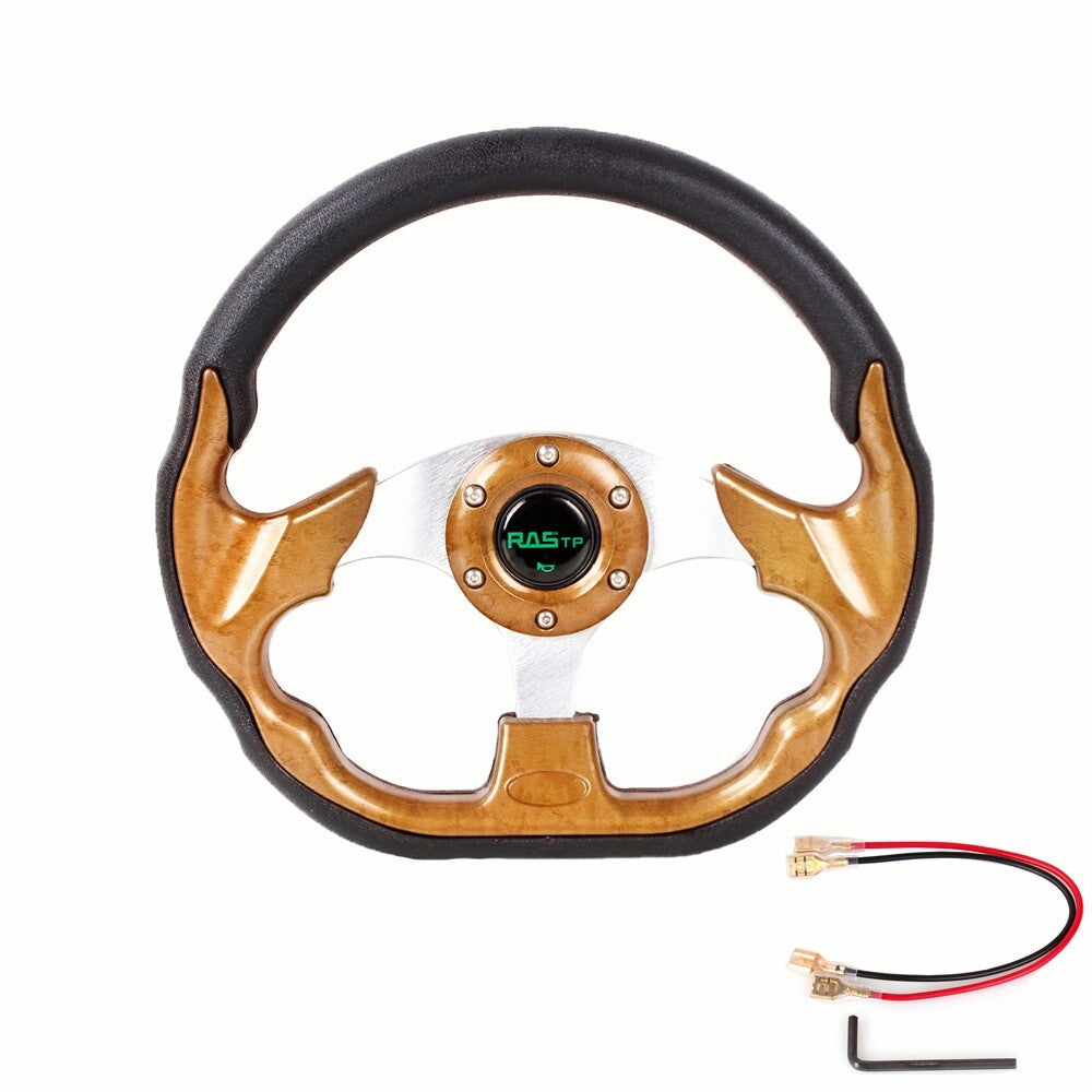 12.5IN for Golf Cart Steering Wheel For EZGO Club Car for Yamaha Cart Parts Accessories