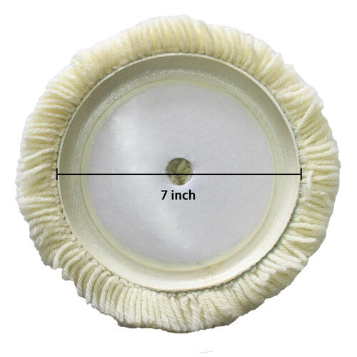 7-inch 180mm Soft Wool Cleaning and Polishing Cushion Pad for Cars and Car Polishers