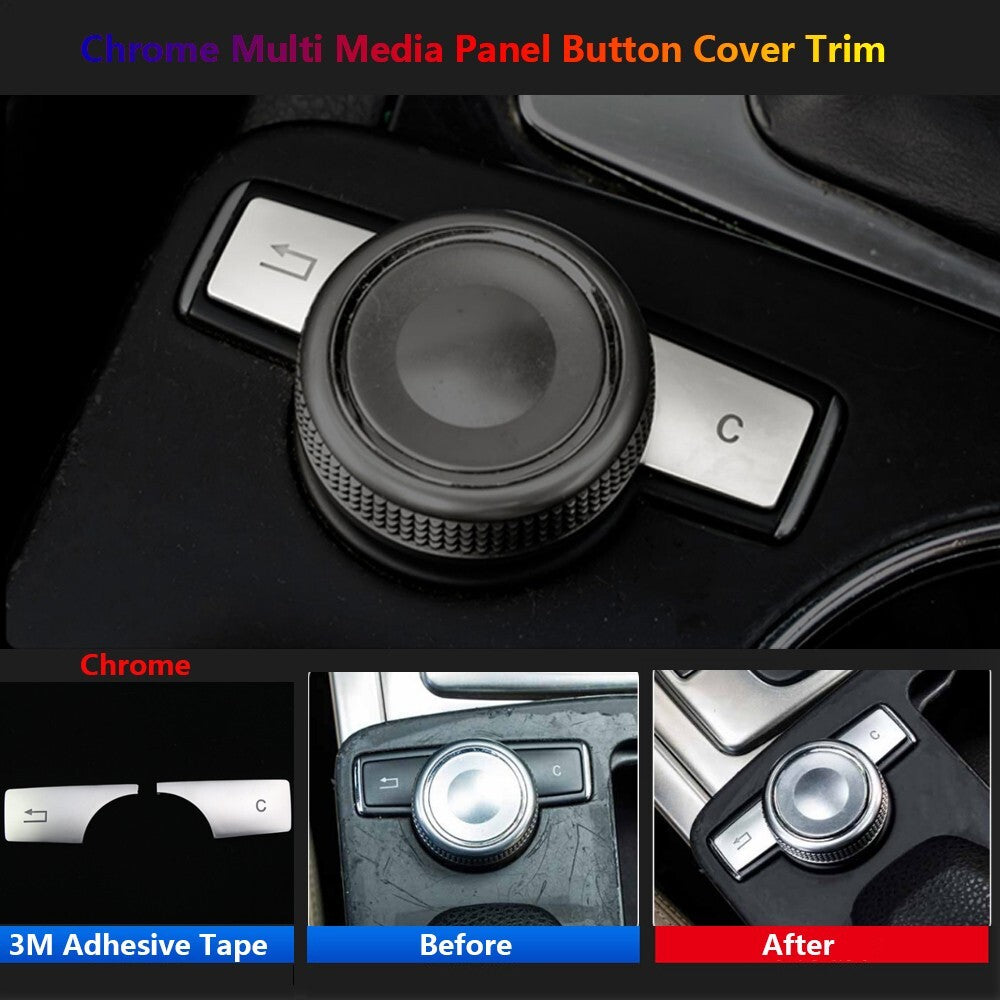for Mercedes-Benz CLS W204 W212 W164 C218 X204 Car Multimedia Switch Cover Trims