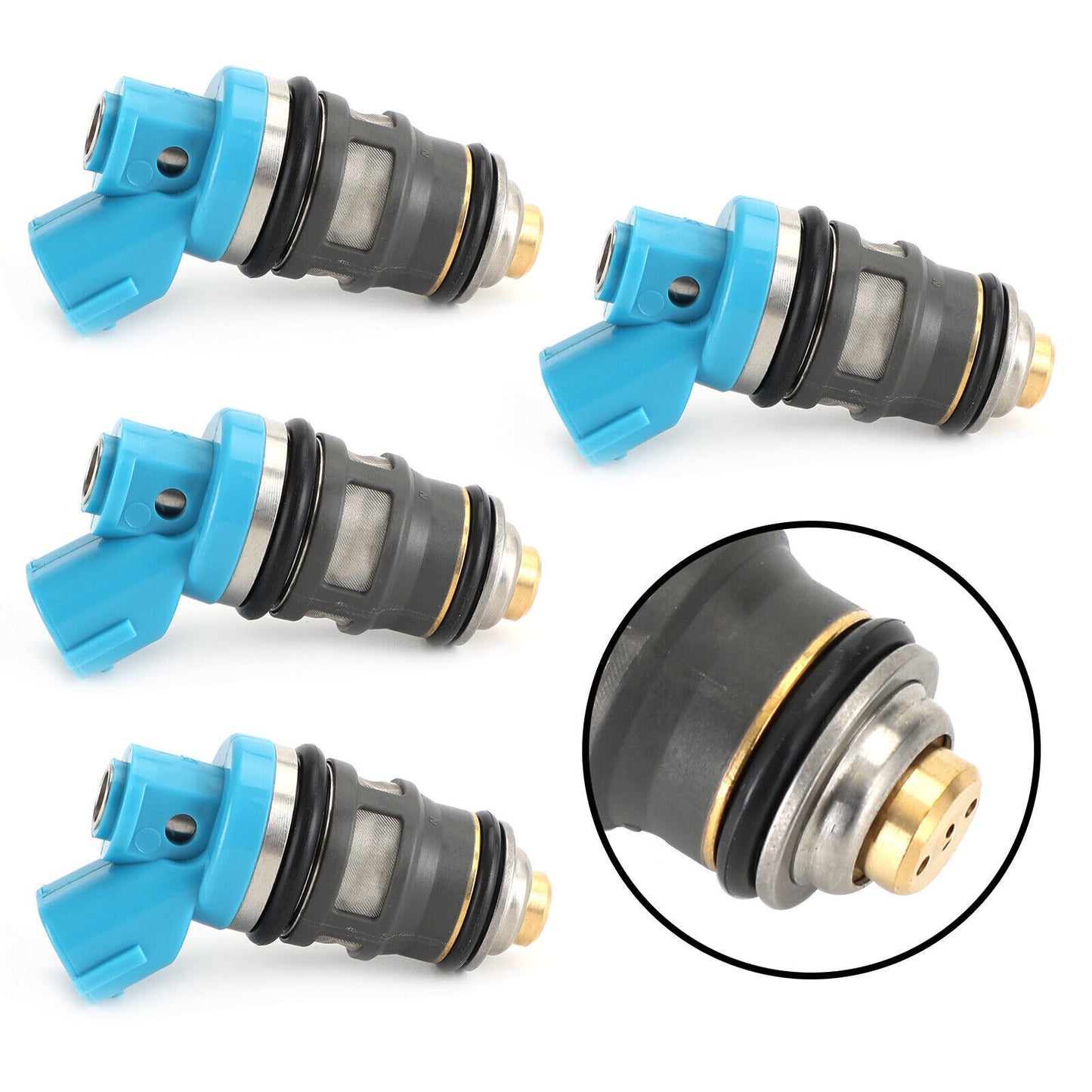 4-piece 23250-75070 fuel injector kit for Toyota Hilux RZN14, Hiace RZH1, Dyna RZY2, 1RZE