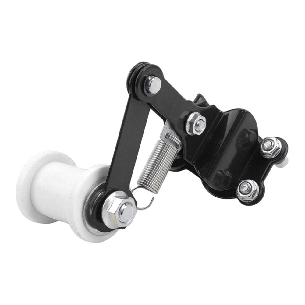 Bolt On Chain Tensioner Roller Adjuster Black+Blue Fit Motorcycle ATV Dirt Bike