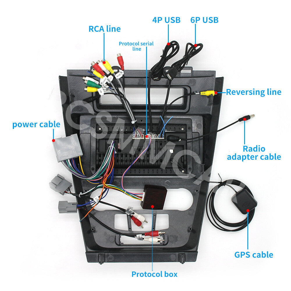 10.1 Android13 For Apple Carplay Car Stereo Radio Fit for Ford Fusion 2010-2012