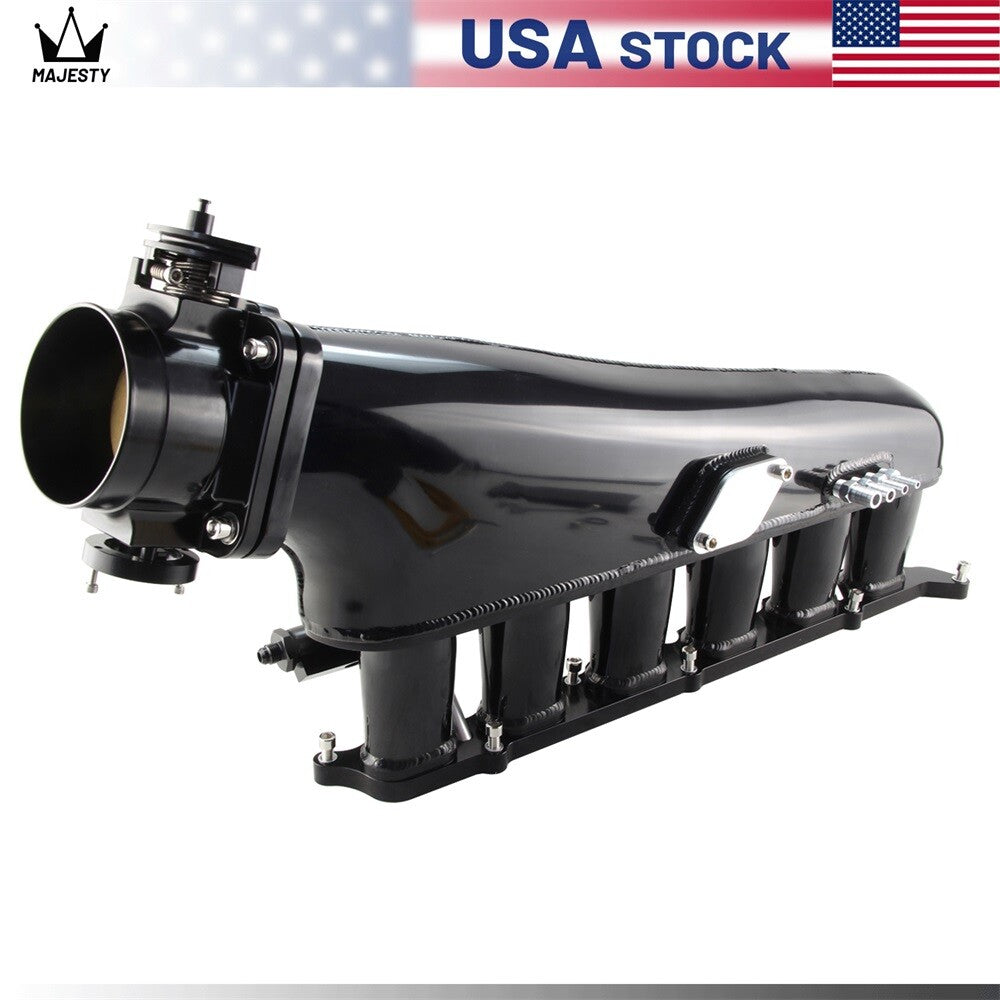Intake Manifold Kit Throttle Body 90mm Fuel Rail for Toyota Supra Chaser 2JZ-GE