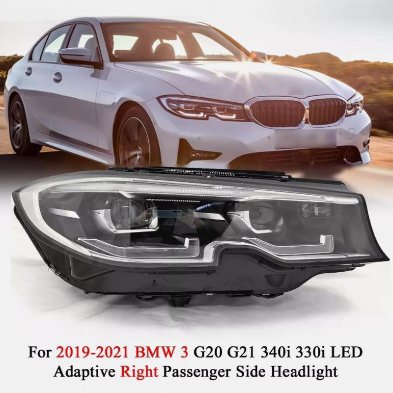 LED Headlight AFS 340i 330i Left Driver For 2019-2021 for BMW 3 Series G20 G21