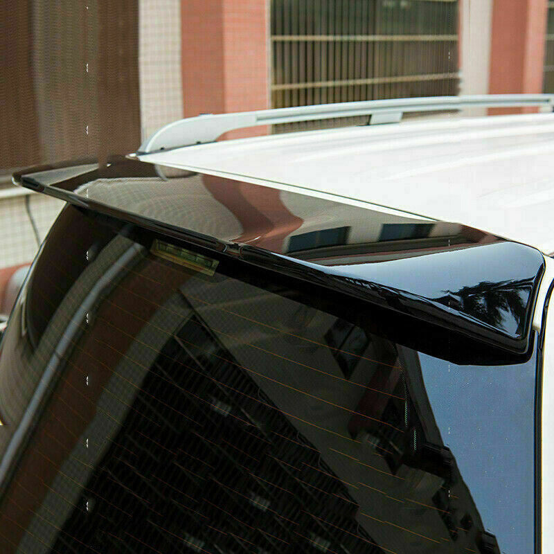 Glossy black Rear Trunk Spoiler Tail Wing Trunk Lip for Land Cruiser LC200 08-21