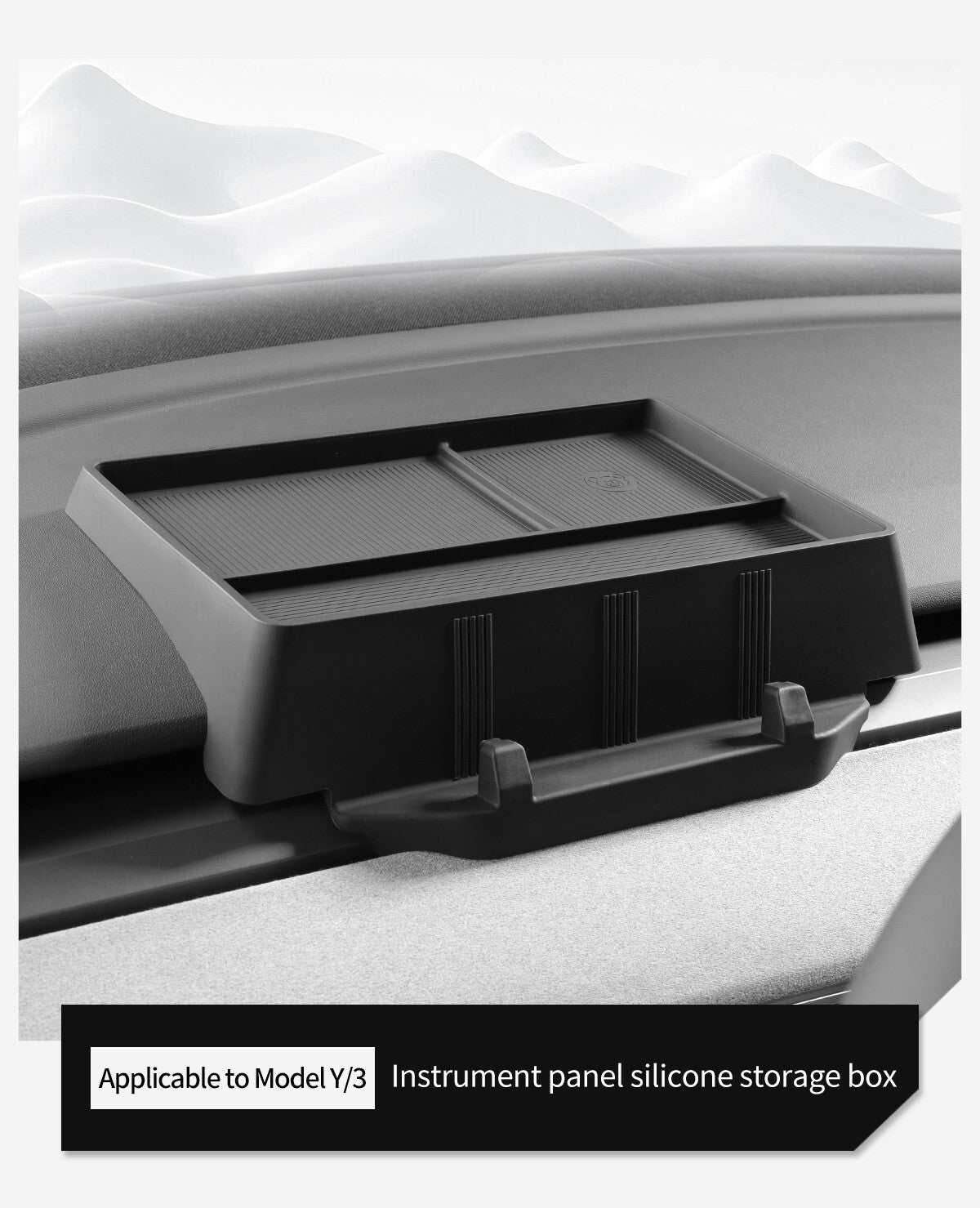 for Tesla for Model Y 2024 Car Dashboard Storage Box Model 3 2021-2023 Organizer