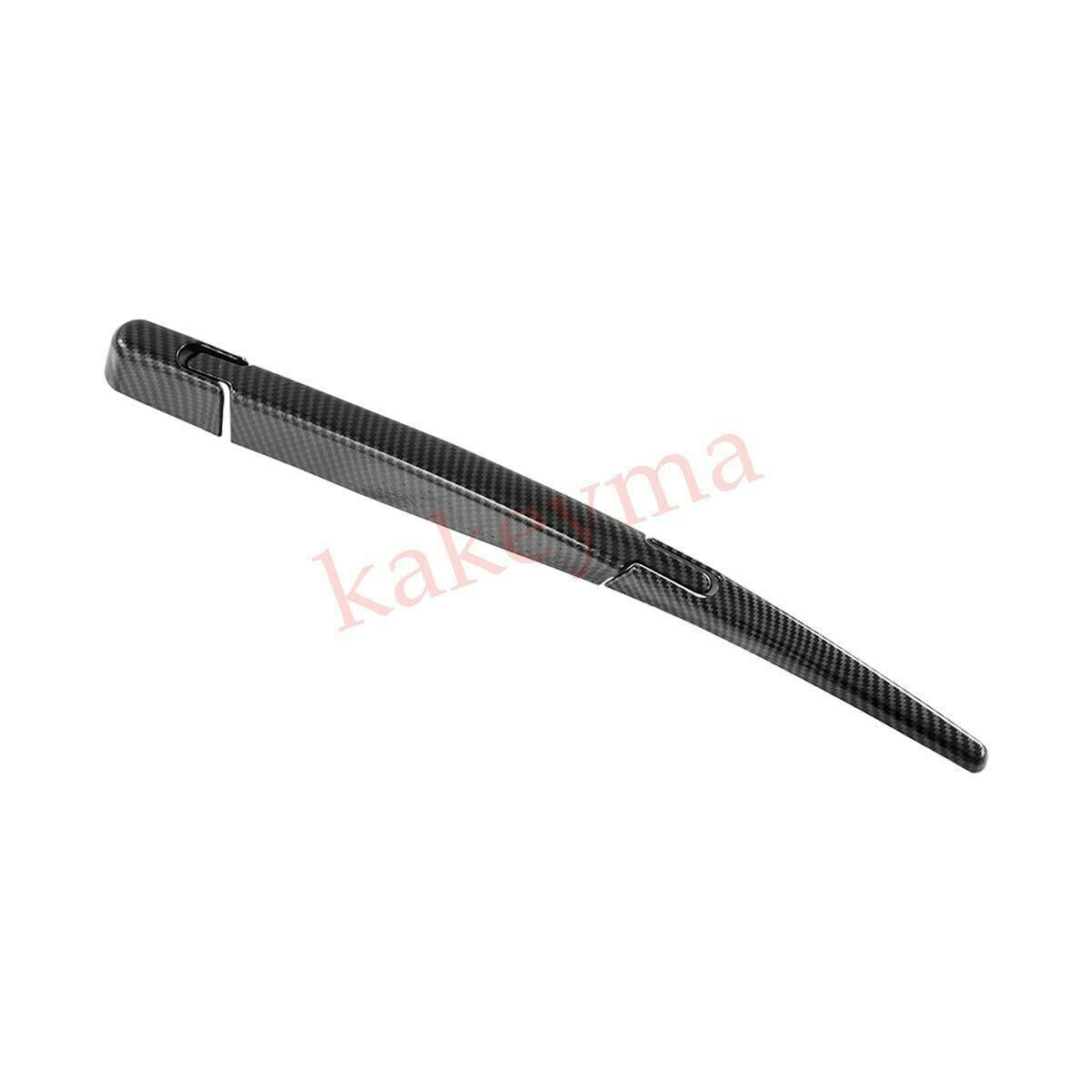 Rear Window Rain Wiper Cover Trim For 2021-22 for Toyota for Sienna ABS Carbon Fiber 3P