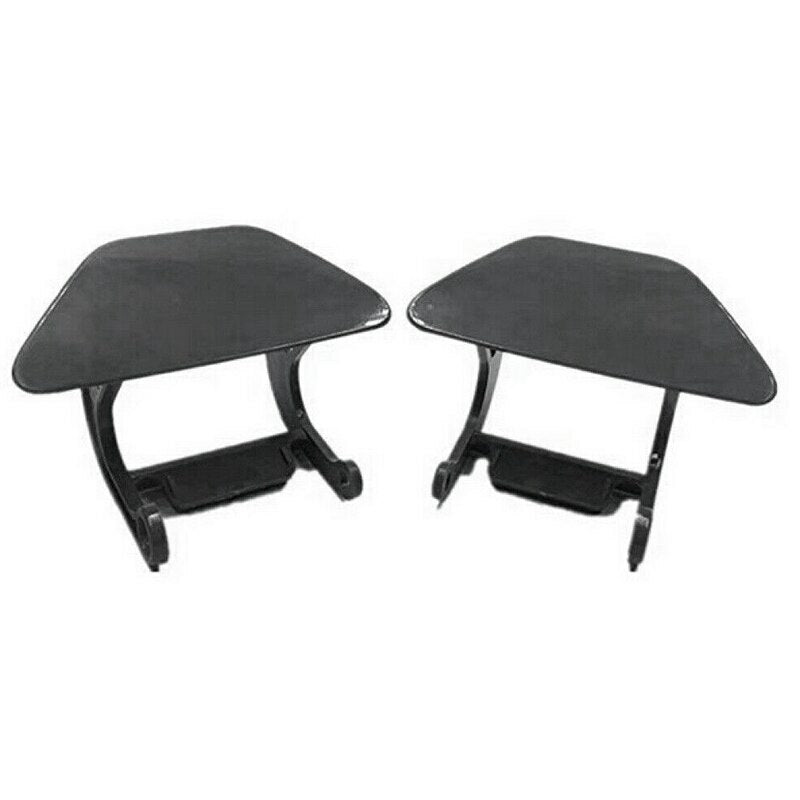 2Pcs Bumper Headlight Lamp Washer Cap Cover Fit for BMW 5 F10 F18 2010 2011 2012