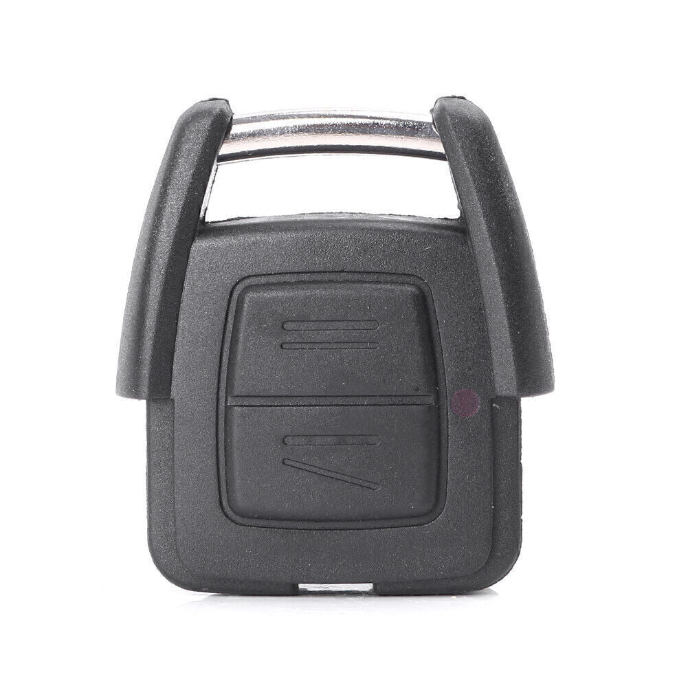 for Vauxhall for Opel Astra G Zafira Vectra C Blk 2 Button Remote Fob Case Key Shell