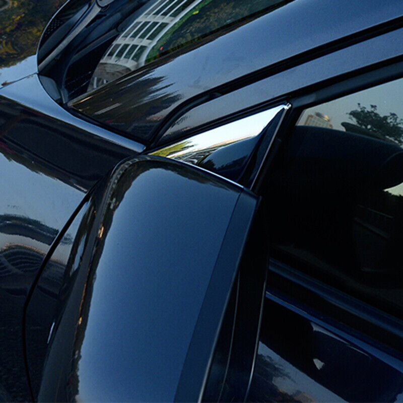 for Honda HR-V Vezel 2016-2022 Chrome Exterior A Pillar Front Triangle Trim 2Pcs