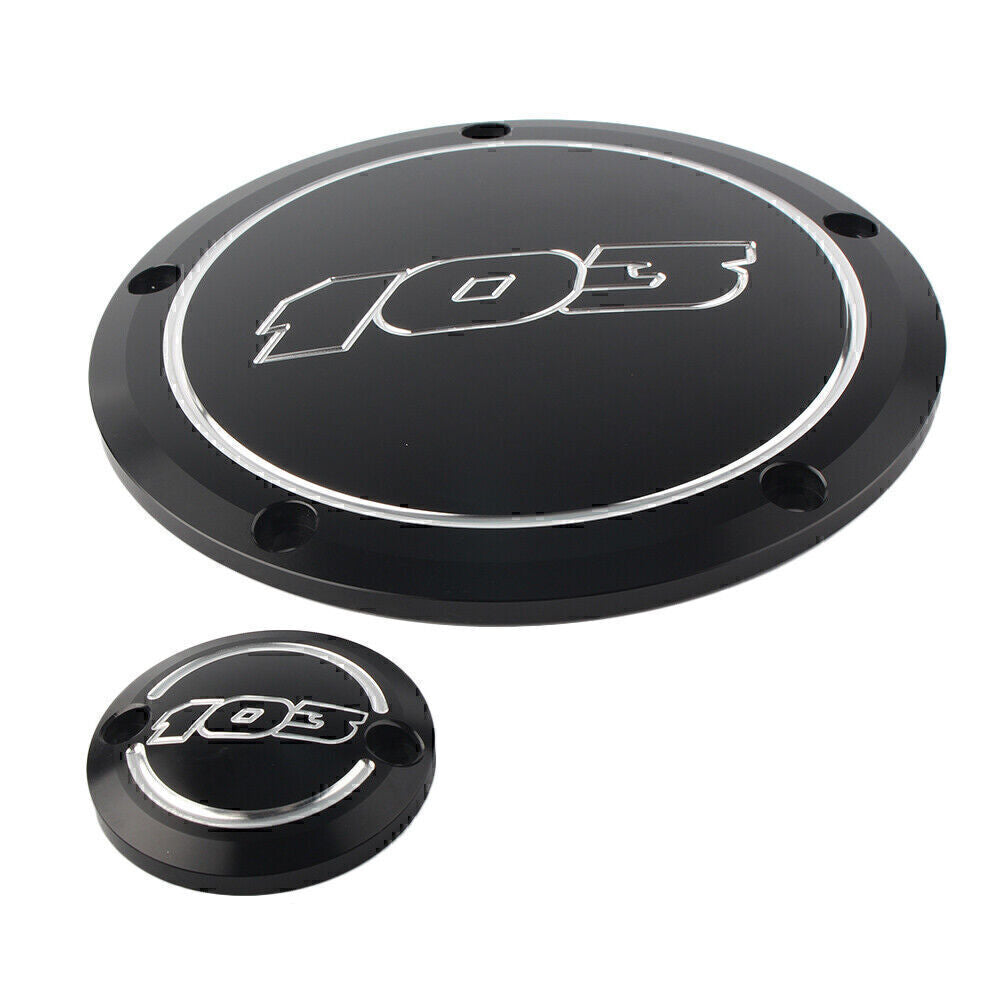Derby + Timing Timer Cover fit for Harley Road King Street Glide FLHX Motorcycle
