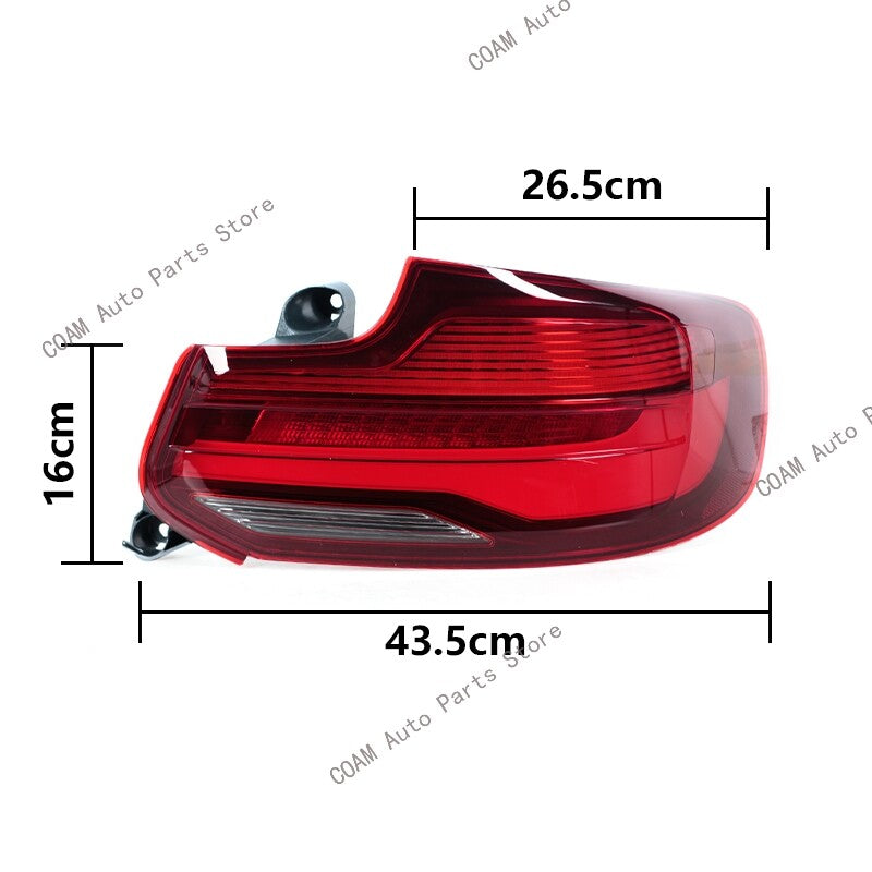 Left LED turn signal light and brake light for BMW 2 Series LCI F22 F23 F87 M2 2019 2020