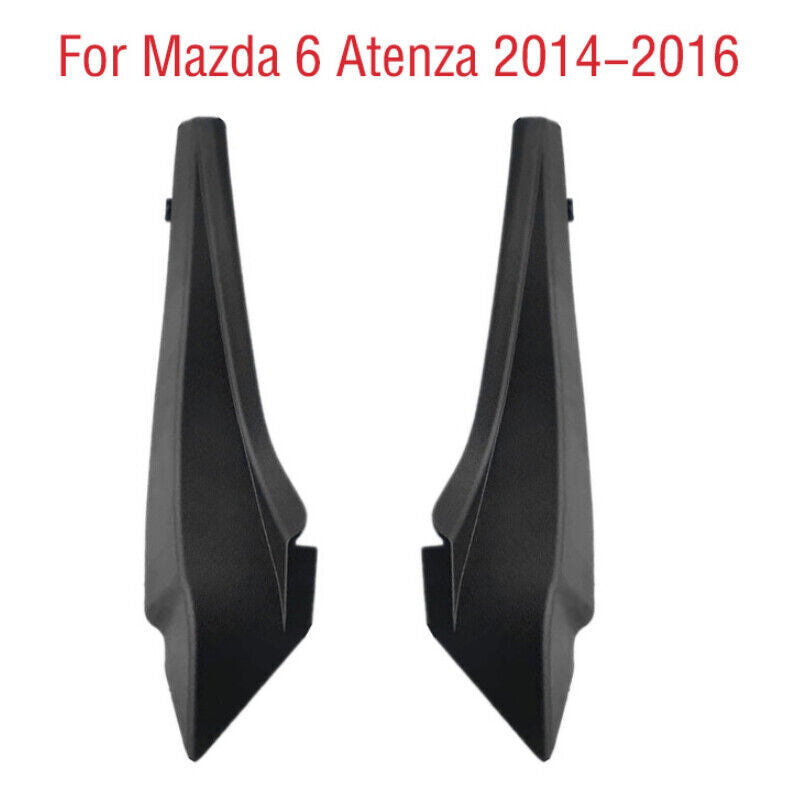 for Mazda 6 Atenza 2014-2016 Pair Front Windshield Wrap Corner Trim Wiper Trim