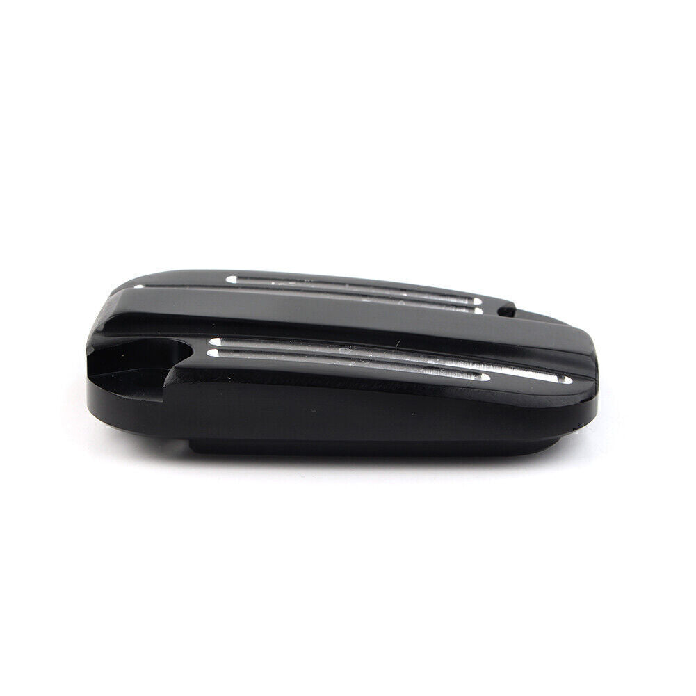 Front Stripe Brake Master Zylinder Cover Cap for Harley Touring 08-Trike 09-13
