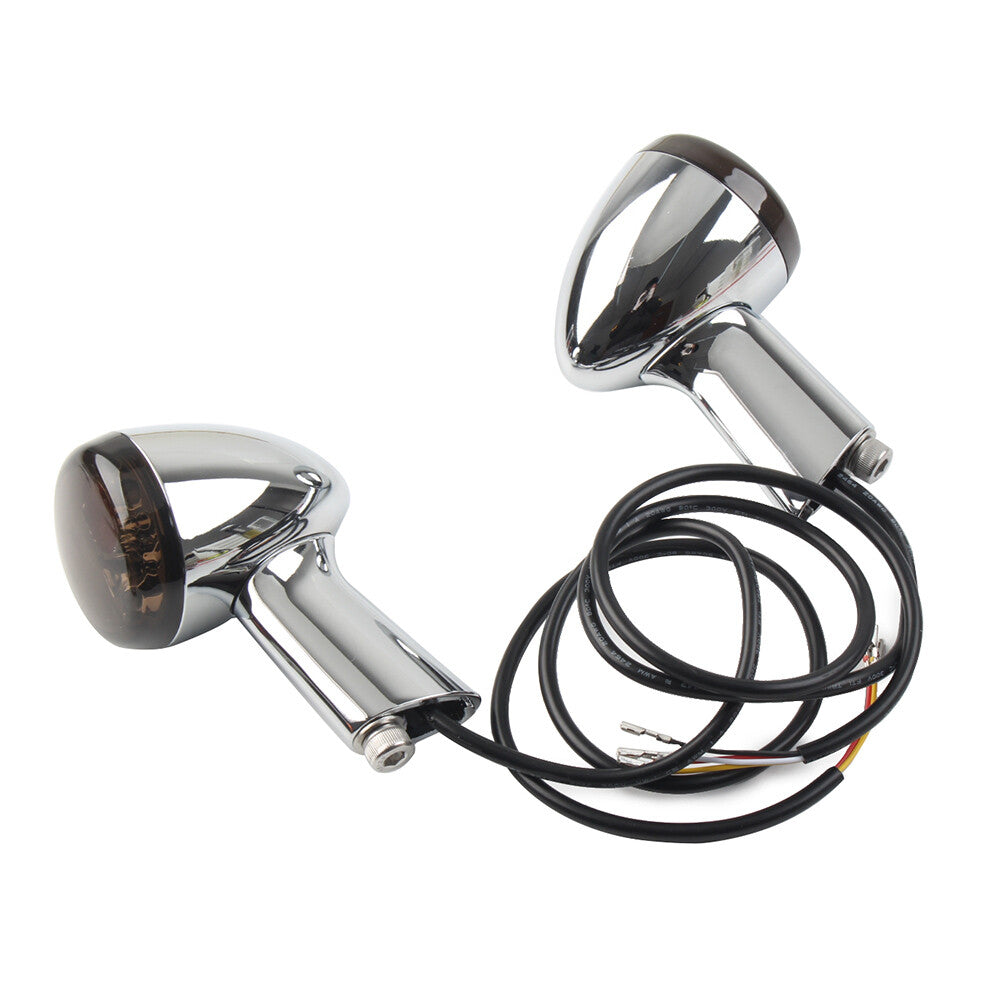 LED-Blinker hint for Harley Sportster XL 883 1200 1992-2022 Tan Pair