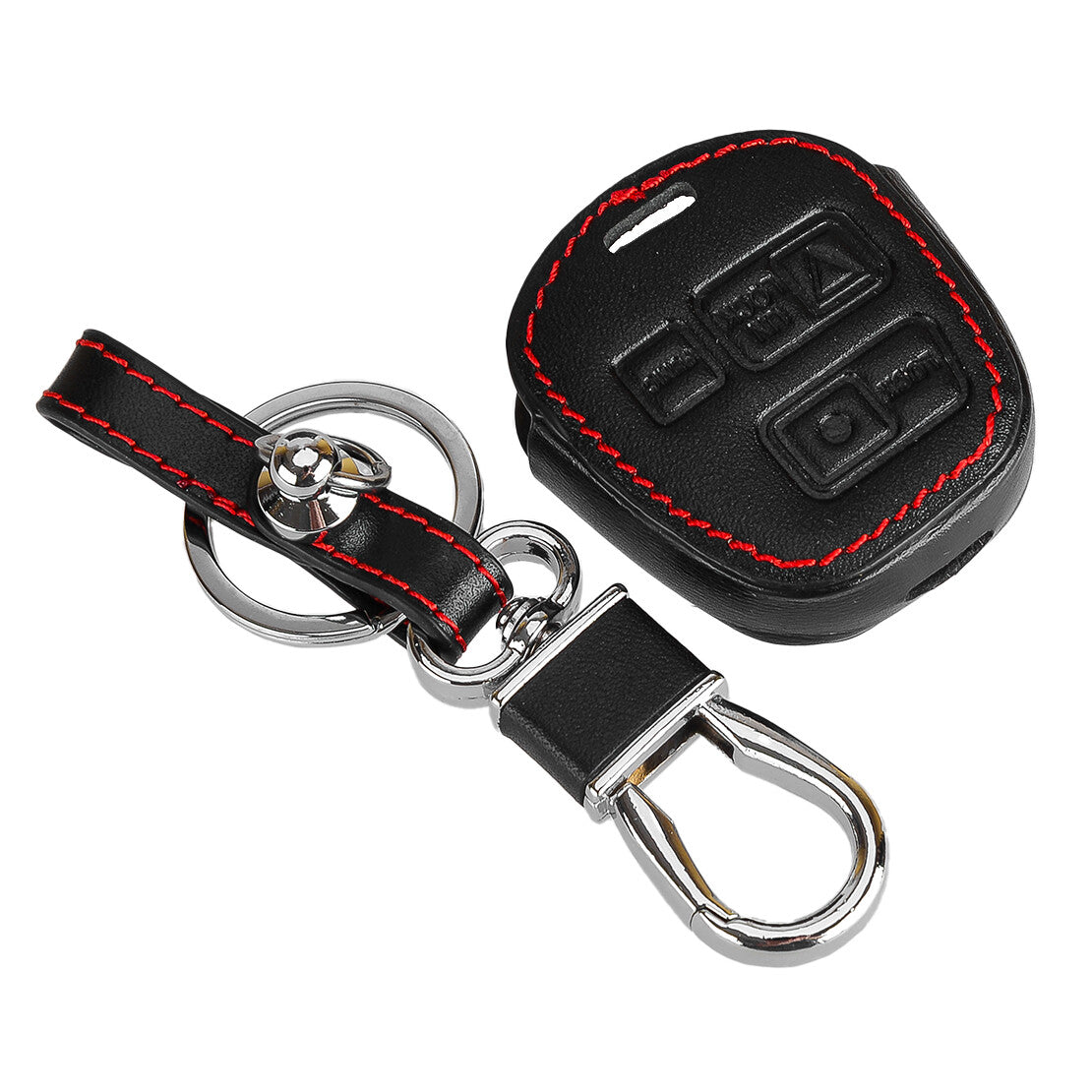 Black PU Leather Car Key Fob Case Cover Fit for Lexus ES300 GS LS IS LX RX SC et