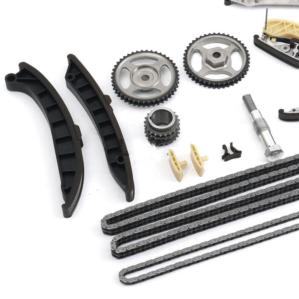 Engine Timing Chain Tensioner Guides Kit for Porsche for Panamera 970 3.6L V6 10-16