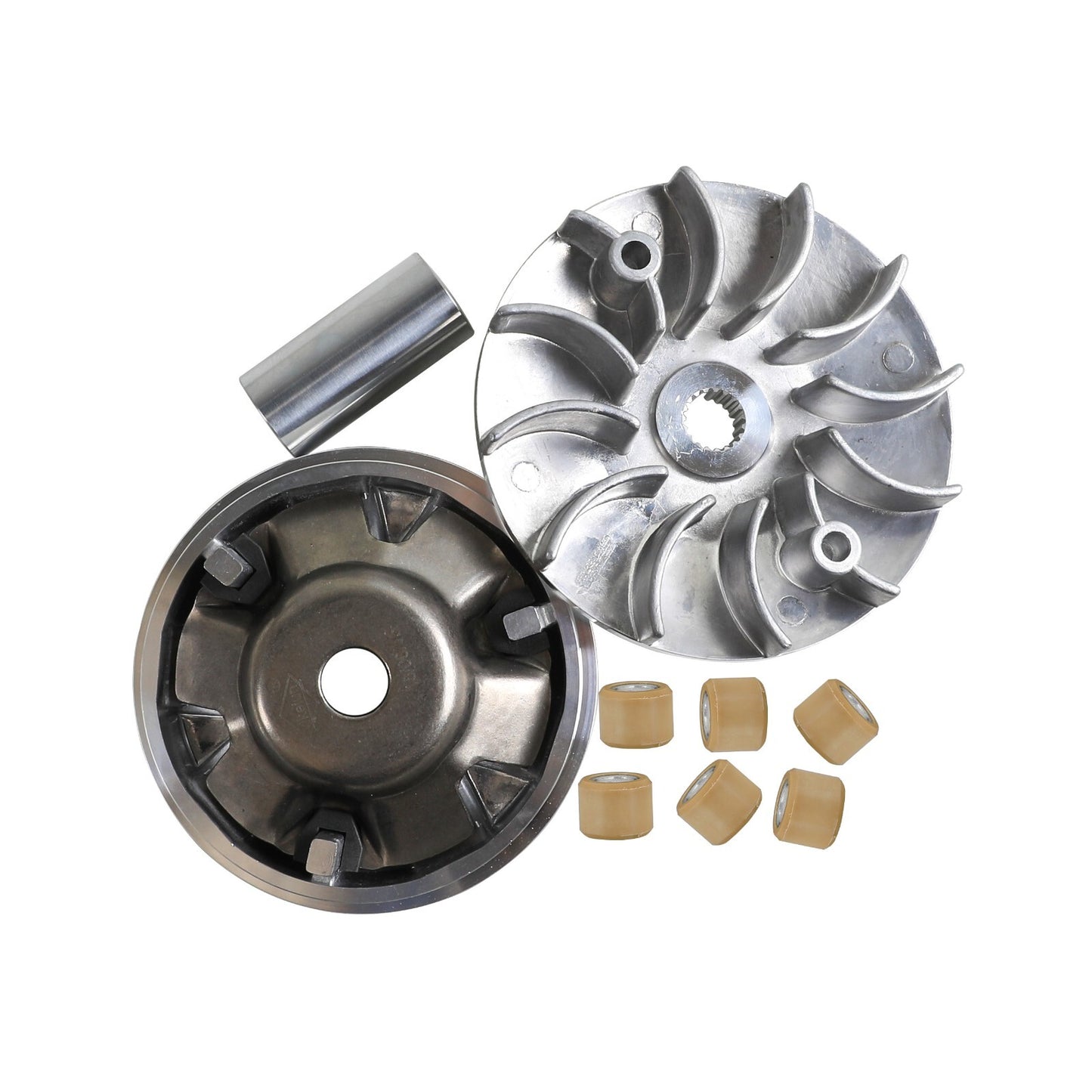 All-terrain vehicles, go-karts, four-wheel off-road vehicles, scooters mixed with 743-20-30 belt-driven front clutch variant kit