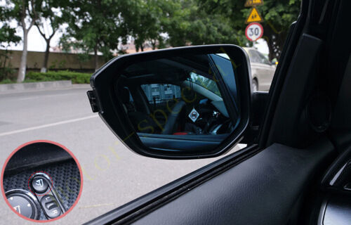 2Pcs Electric Power Fold Side Mirror Rearview Switch Kit for Honda for Civic 2016-21