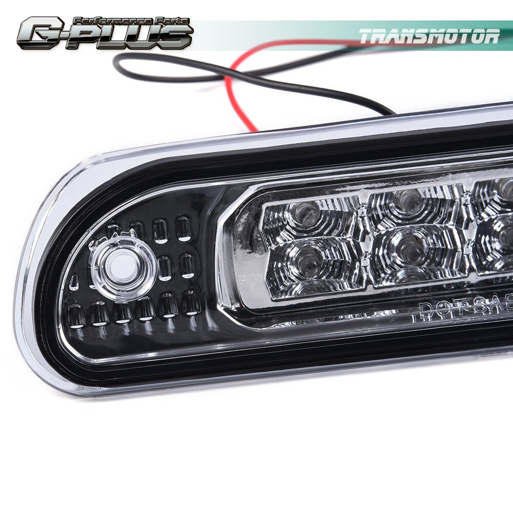 Suitable for 1999-2004 for Jeep Grand Cherokee transparent lens LED third brake light and taillight.