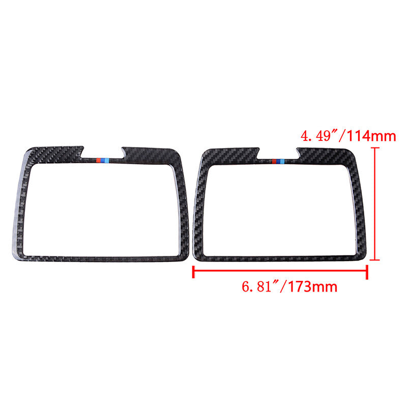 for BMW 3 4Series F30 F33 F34 F36 Carbon Fiber M Color Roof Make-up Trim