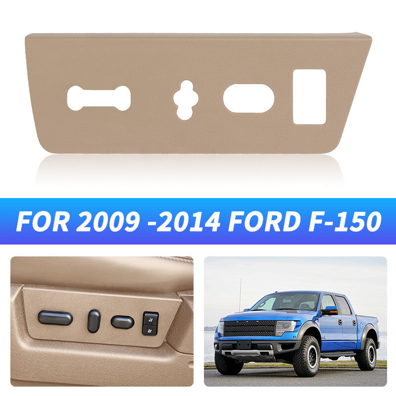 Front Driver Side for Seat Switch Housing Trim Bezel Panel for Ford F150 2009-2014