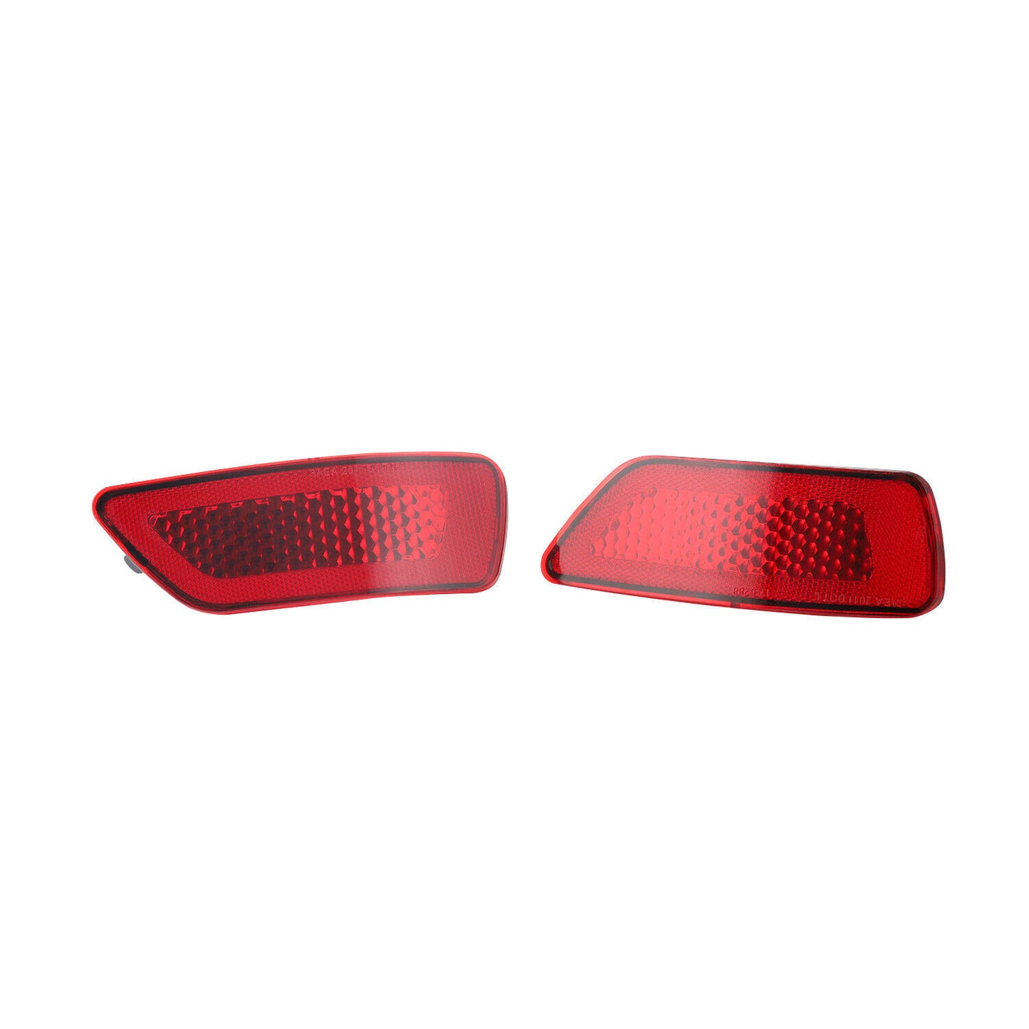 1 pair of rear left + right bumper reflectors for Jeep Grand Cherokee compass