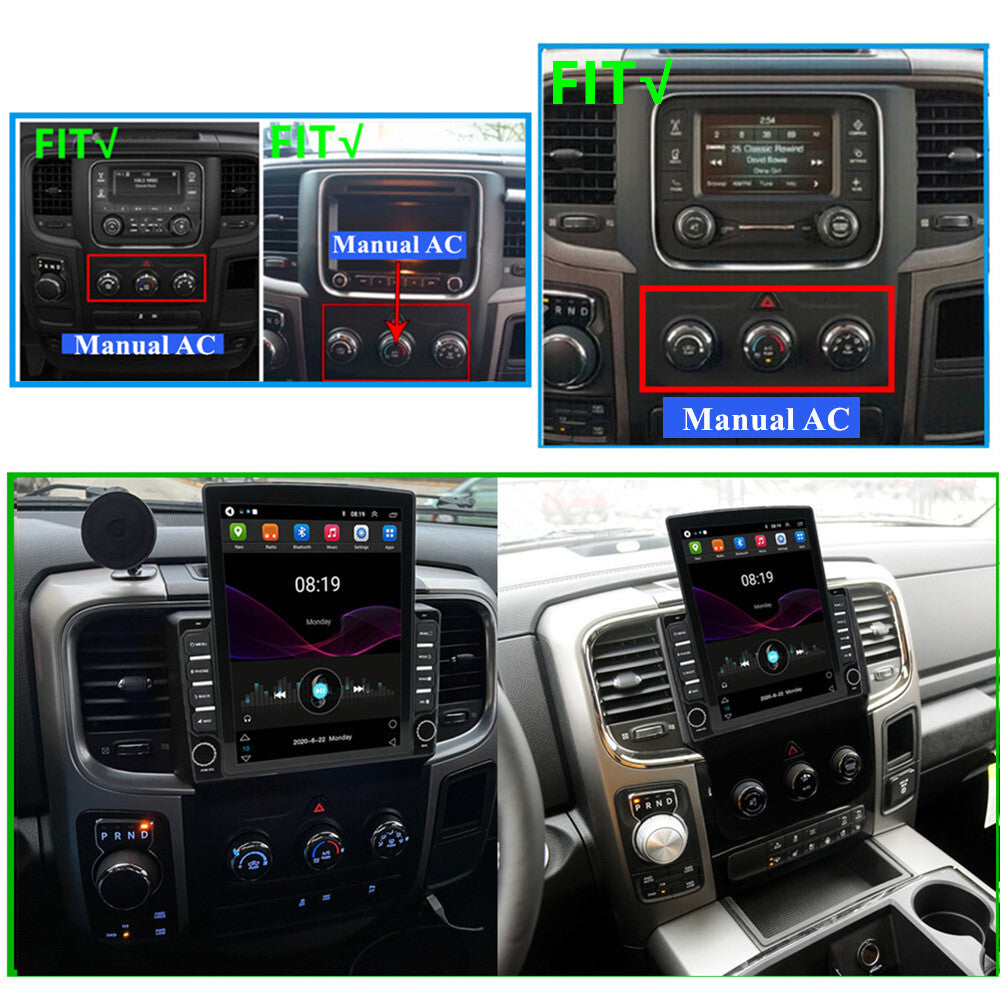 For 2013-2018 for Dodge for RAM 1500 2500- 5500 Stereo Radio GPS Nav Head Unit WIFI 9.7